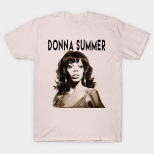 Vintage Styled Fan Art Design - Donna Summer T-Shirt